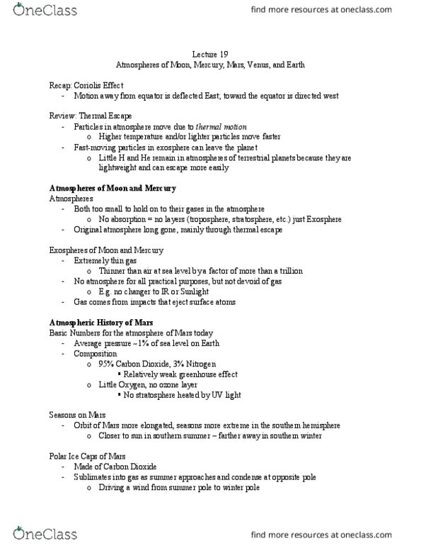 ASTR 1210 Lecture Notes - Lecture 19: Sulfuric Acid, Acid Rain, Subduction thumbnail