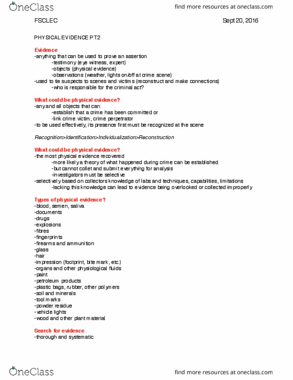 FSC239Y5 Lecture Notes - Lecture 2: Product Rule, Victimology, Nylon thumbnail