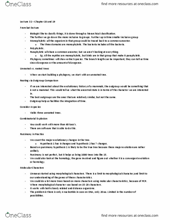 BIOA01H3 Lecture Notes - Lecture 32: Yello, Speedstep, Histology thumbnail