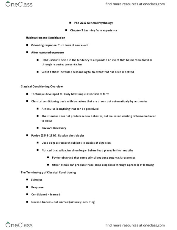 PSY-2012 Chapter ch 7: Ch 07 Learning thumbnail