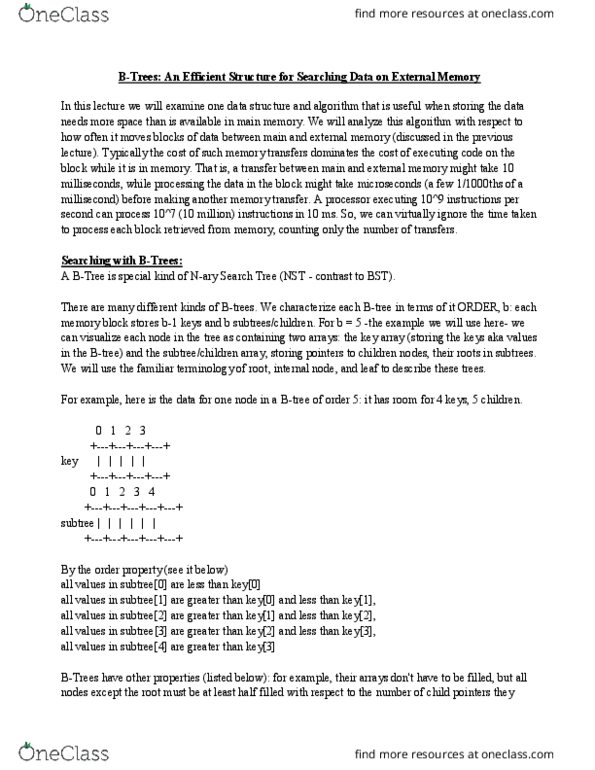 I&C SCI 46 Lecture Notes - Lecture 29: Pseudocode, Complexity Class thumbnail