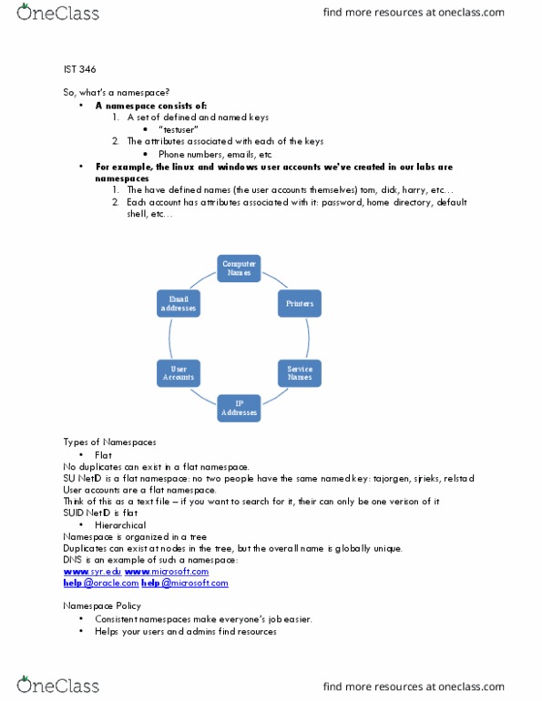 IST 346 Lecture Notes - Lecture 6: Active Directory, Whitehouse.Gov, Information School thumbnail