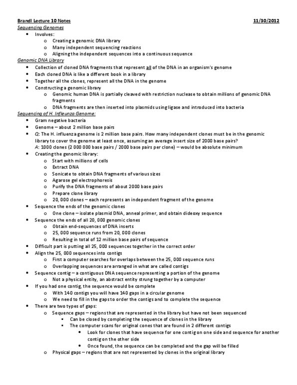 Biochemistry 2280A Lecture Notes - Radiography, Xeroderma Pigmentosum, Rodenticide thumbnail