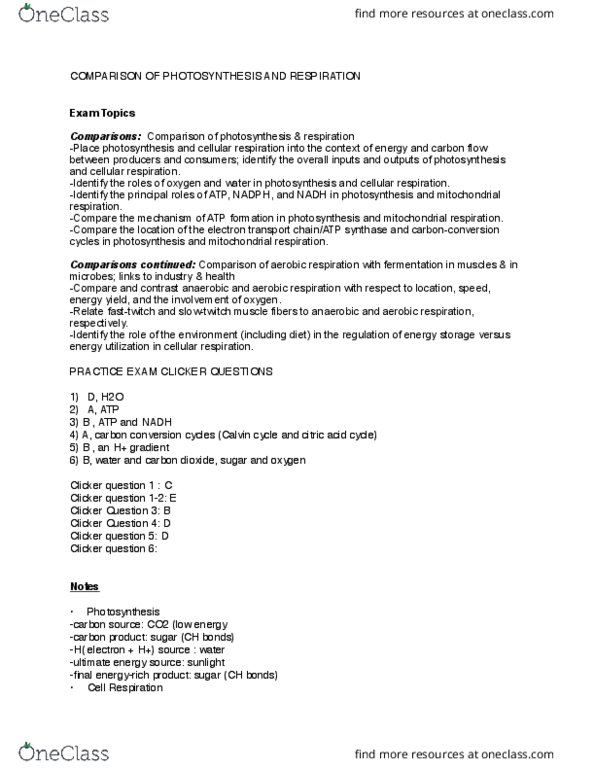 EBIO 1210 Lecture Notes - Lecture 8: Lactobacillus Acidophilus, Anaerobic Respiration, Yeast thumbnail