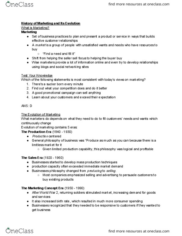 AFM131 Lecture Notes - Lecture 4: Social Media Marketing, Customer Relationship Management, Otaku thumbnail