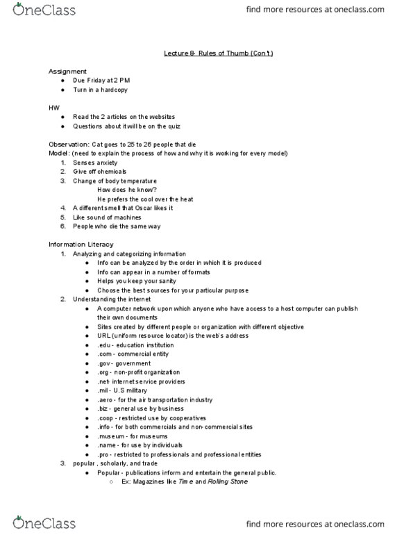 SOC SCI 3A Lecture Notes - Lecture 8: Popular Publications, .Aero, Computer Network thumbnail