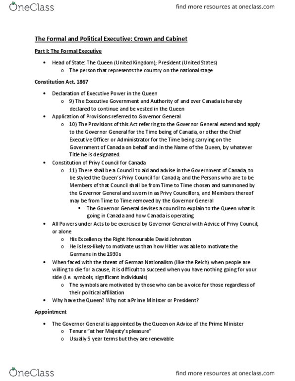 POLB50Y3 Lecture Notes - Lecture 5: Letters Patent, German Nationalism thumbnail