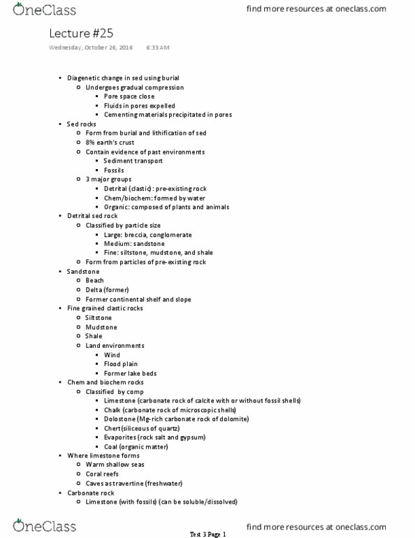 GEOL 1340 Lecture Notes - Lecture 25: Dolostone, Carbonate Rock, Halite thumbnail