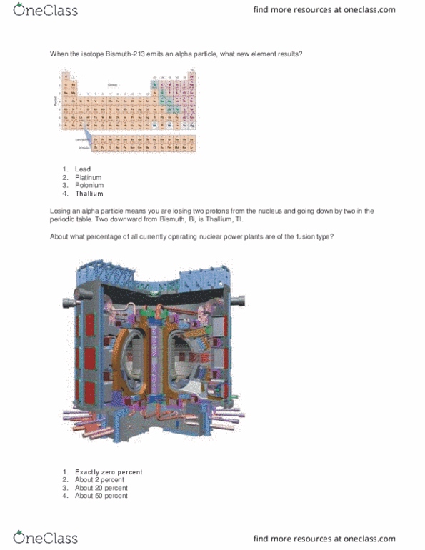 CHEM 1305 Lecture Notes - Lecture 19: Nuclear Fission, Alpha Particle, Beta Particle thumbnail