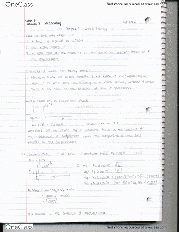 PHYSICS 6A Lecture 18: Phys6A W5L2 notes thumbnail