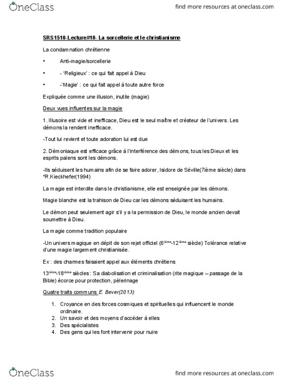 SRS 1510 Lecture Notes - Lecture 10: Le Monde, Univers, Dagr thumbnail