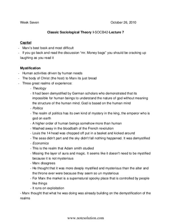 SOCB42H3 Lecture : lecture thumbnail