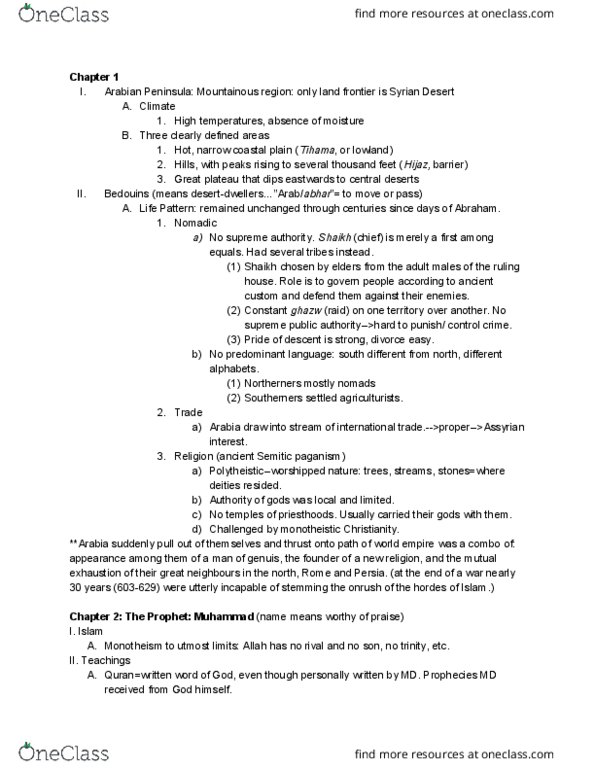 HINE 114 Chapter 1-7: HINE114 Textbook Note and IDs thumbnail