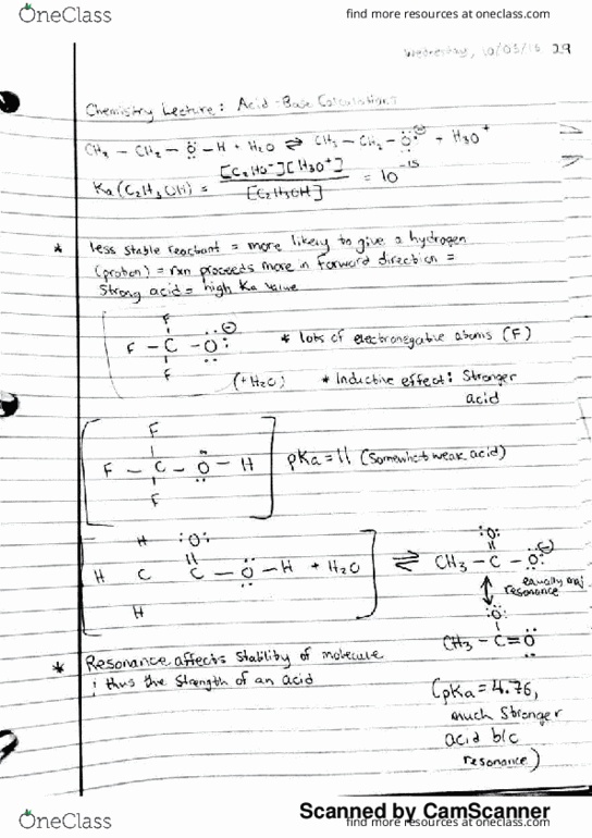 CHEM 10171 Lecture 18: Acid-Base Calculations thumbnail