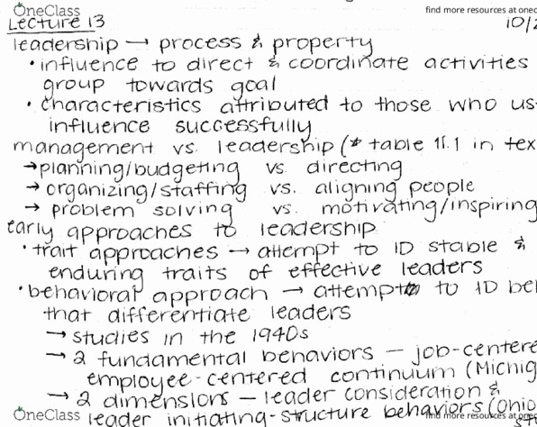 BUAD309 Lecture Notes - Lecture 13: Ender Wiggin, Ingroups And Outgroups thumbnail