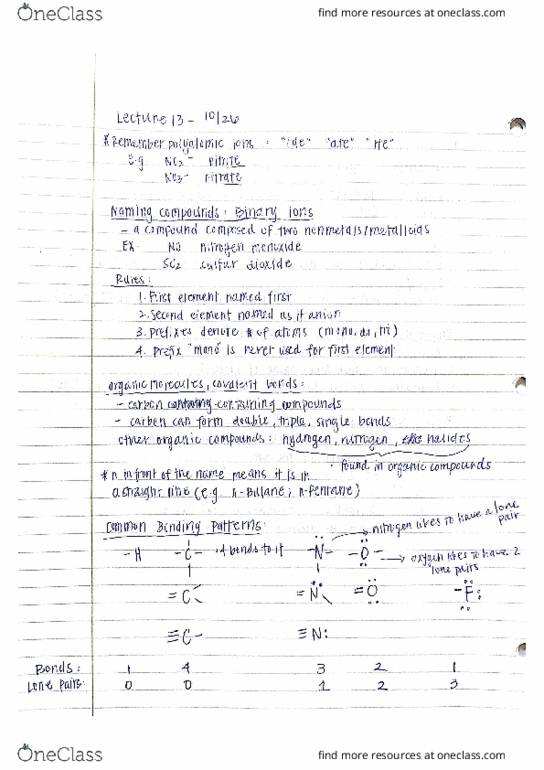 CHEM 1A Lecture Notes - Lecture 13: Chemical Formula, Metalloid, Chch-Dt thumbnail