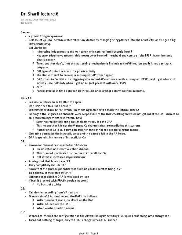 PHGY 311 Lecture Notes - Lecture 6: Autocrine Signalling, California State Route 14, Chelation thumbnail