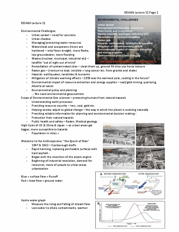 EESA06H3 Lecture 11: Environmental Challenges thumbnail