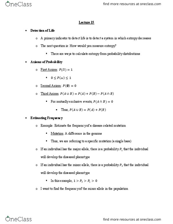 BENG 130 Lecture 15: Lecture 15 thumbnail