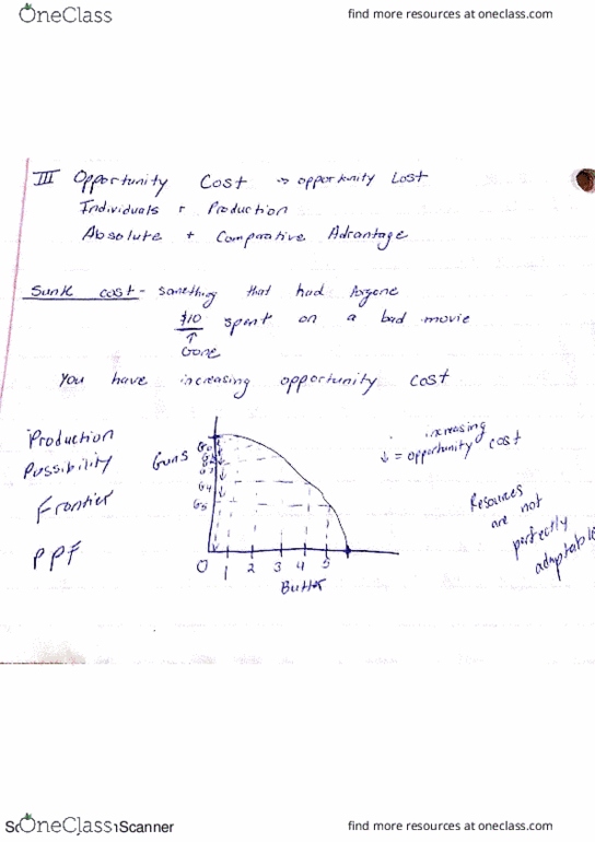 EC 111 Lecture 2: EC111 Sept 2: Absolute and Comparative Advantage thumbnail