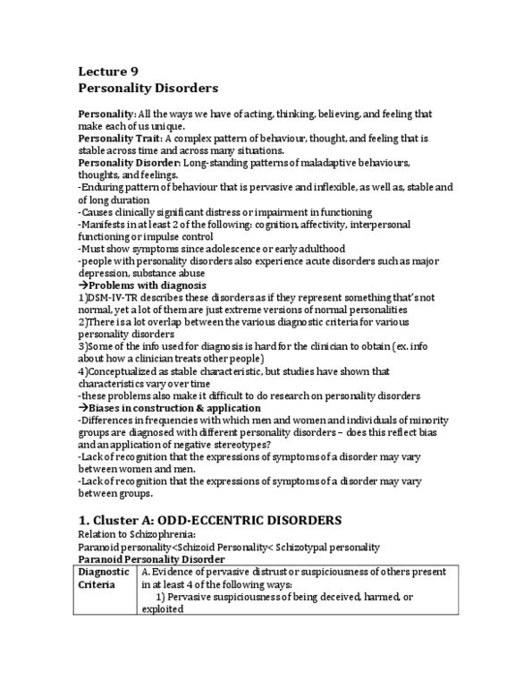 PSY240H1 Lecture Notes - Lecture 9: Etiology, Stuttering, Defecation thumbnail