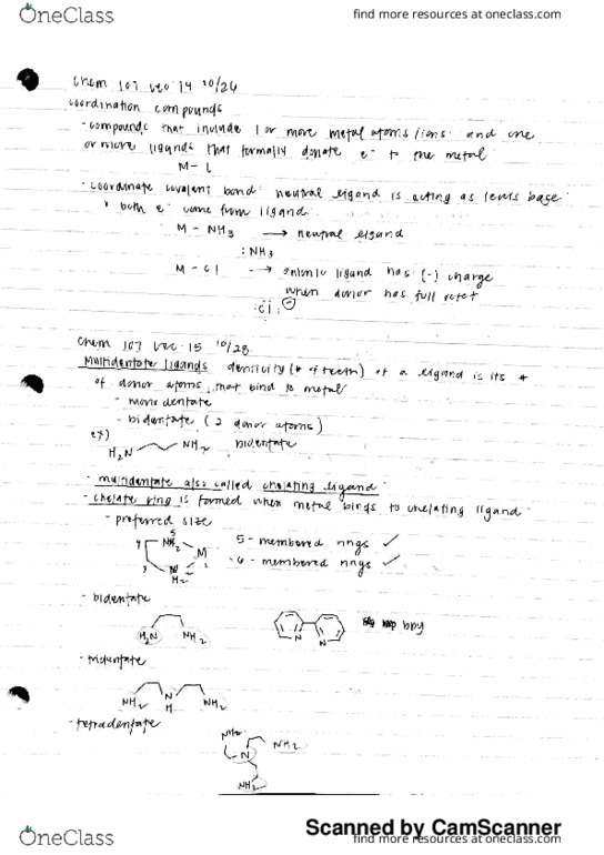 CHEM 107 Lecture 15: chem 107 lec 14+15 thumbnail