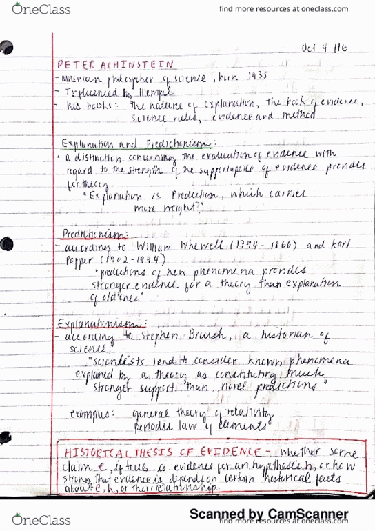 PHIL265 Lecture 10: Explanation vs Prediction thumbnail