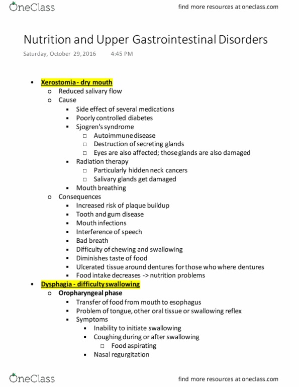 NUTR 222 Lecture Notes - Lecture 14: Overproduction, Duodenum, Helicobacter Pylori thumbnail