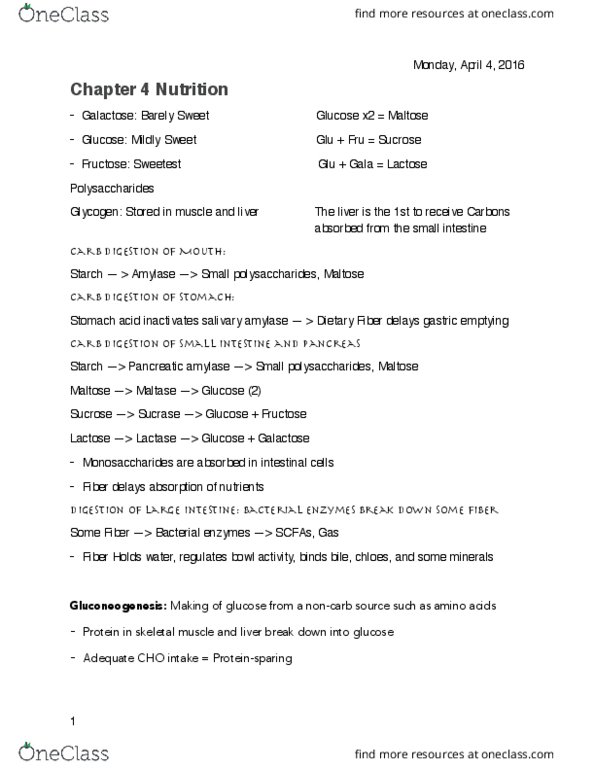 NTDT200 Chapter Notes - Chapter 4: Impaired Glucose Tolerance, Diverticulum, Constipation thumbnail