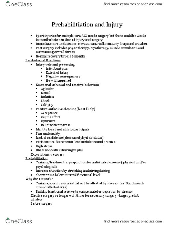 Kinesiology 1070A/B Lecture Notes - Lecture 5: Systematic Review, Elective Surgery, Womac thumbnail