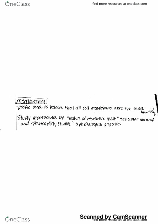 BIL 150 Lecture 12: Membranes thumbnail