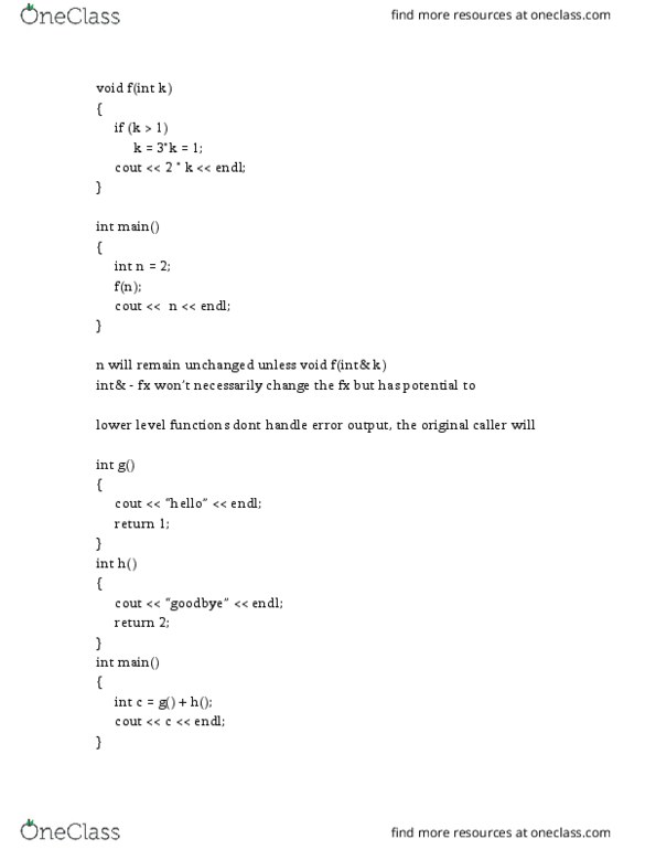 COM SCI 31 Lecture Notes - Lecture 10: Switch Statement, Negative Number, Standard Deviation thumbnail