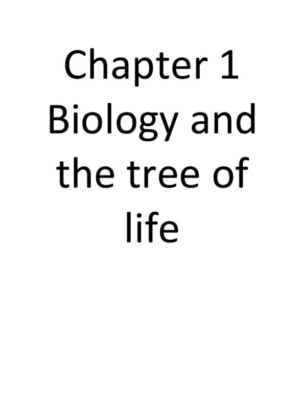 BIOLOGY 1M03 Chapter Notes - Chapter 1: Null Hypothesis, Eukaryote, Ribosomal Rna thumbnail