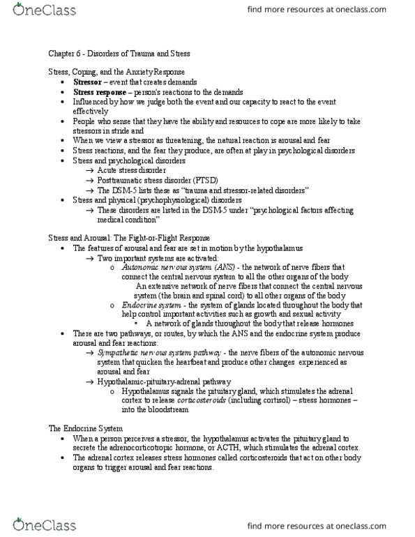 PSYC 3140 Chapter Notes - Chapter 6: Combat Stress Reaction, Operant Conditioning, Job Performance thumbnail