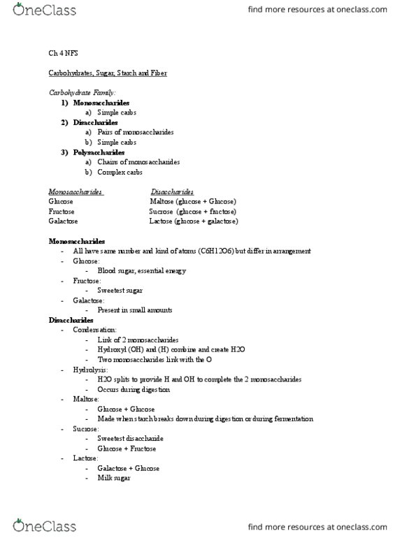 NFS 230 Lecture Notes - Lecture 4: Veganism, Homeostasis, Dental Plaque thumbnail