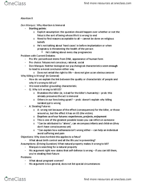 PHLB09H3 Lecture Notes - Lecture 13: Pre-Eclampsia, Socialized Medicine, Fetus thumbnail