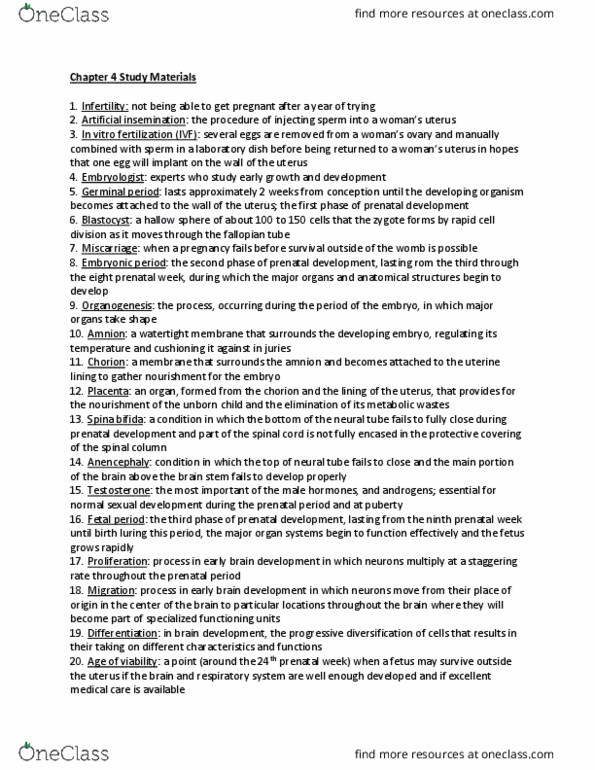 PSY 220 Lecture Notes - Lecture 18: Antidepressant, Influenza, Eclampsia thumbnail