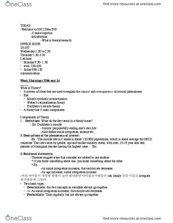 Sociology 2206A/B Lecture Notes - Lecture 1: Canada Revenue Agency, Shoplifting, Social Desirability Bias thumbnail