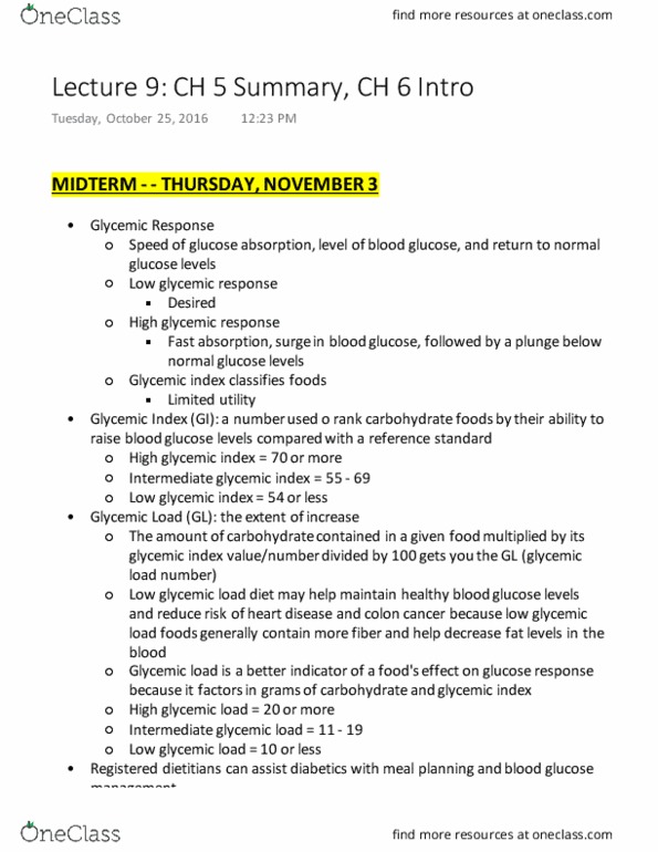 ESS 3 Lecture Notes - Lecture 9: Hyperglycemia, Hypoglycemia, Headache thumbnail