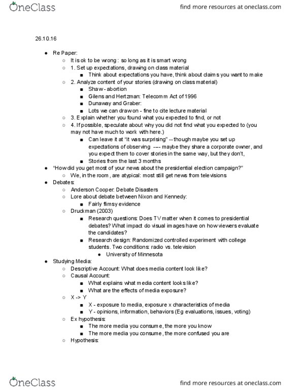 PLAP 3140 Lecture Notes - Lecture 17: Dependent And Independent Variables, Scientific Control, Defensively Equipped Merchant Ship thumbnail