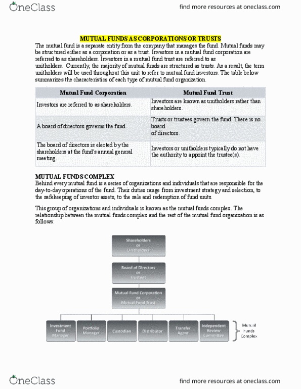 Financial Services _Ã‡Ã´ Client Services RFC126 Chapter Notes - Chapter 8: Gamma Group, Proxy Voting, Social Insurance Number thumbnail