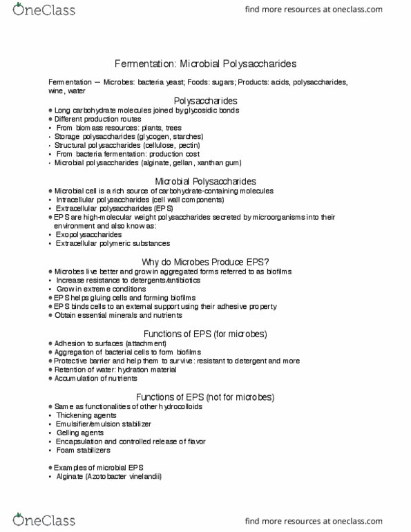 NFSC 112 Lecture Notes - Lecture 15: Oxygen Saturation, Impeller, Fermentation Starter thumbnail