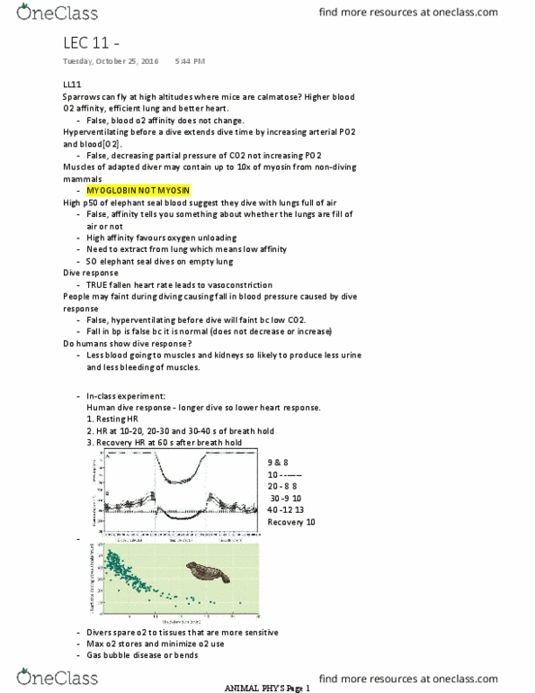 BIO 3302 Lecture Notes - Lecture 11: Stenohaline, Sodium Chloride, Elasmobranchii thumbnail