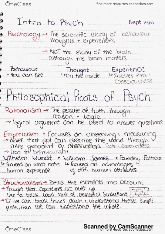 PSYC 100 Lecture 1: Psych 100 Week 1 thumbnail