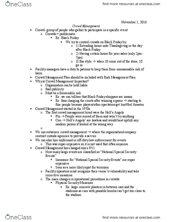 REC 440 Lecture Notes - Lecture 18: Designated Driver, Takers, Debt Management Plan thumbnail