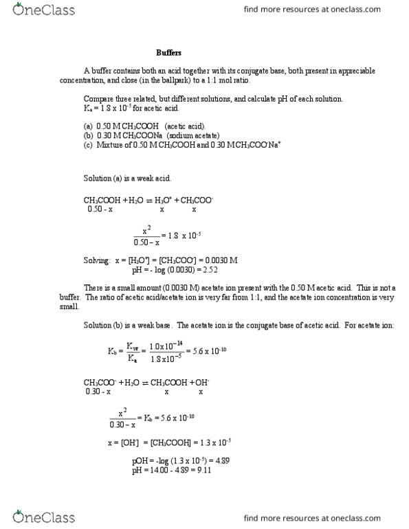 01:160:162 Lecture Notes - Lecture 12: Equilibrium Constant, Chief Operating Officer, Molar Mass thumbnail