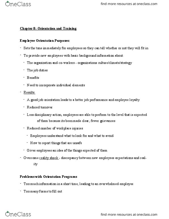 SOCSCI 2HR3 Lecture Notes - Lecture 6: Task Analysis, Customer Service, Job Performance thumbnail