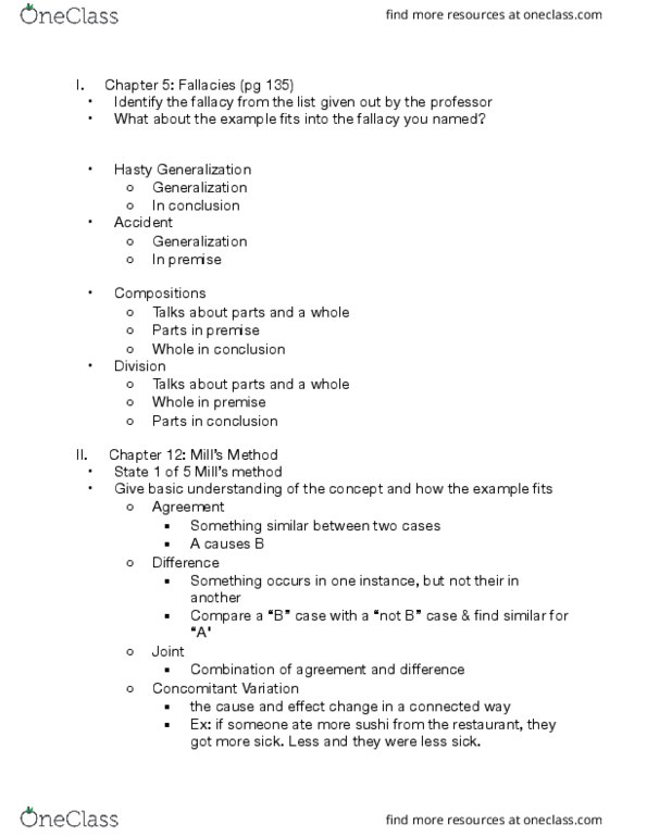 PHIL 101 Lecture Notes - Lecture 19: Testability, Sicko thumbnail