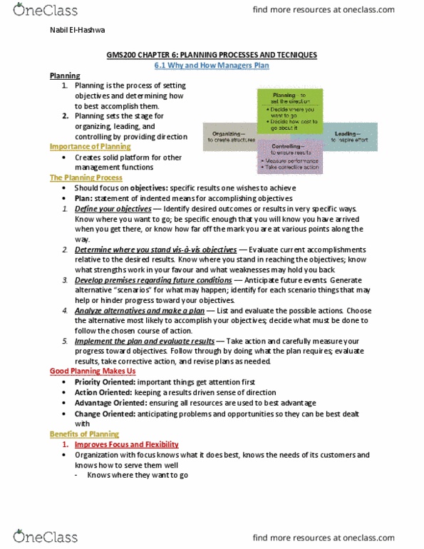 ITM 100 Chapter Notes - Chapter 6: Stretch Factor, Ob River, Specific Performance thumbnail