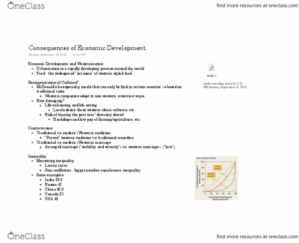 PSCI252 Lecture Notes - Lecture 2: Progressive Tax, Gini Coefficient, Easterlin Paradox thumbnail